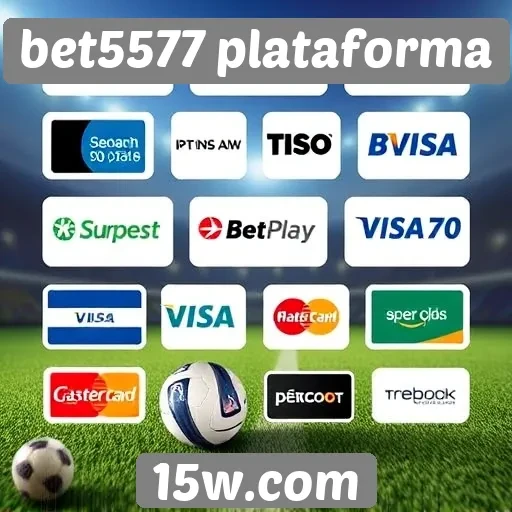 Métodos de pagamento disponíveis na bet5577 plataforma